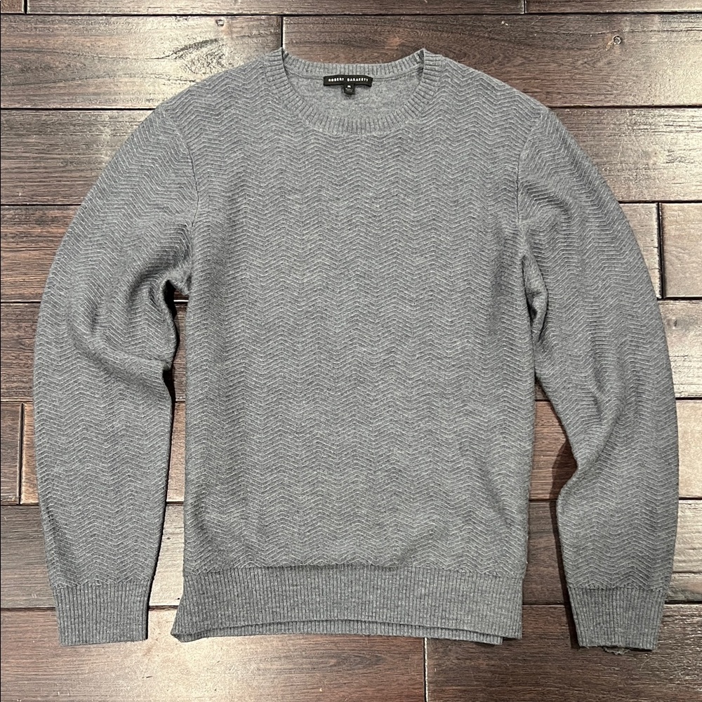 Robert Barakett Gray Crewneck Sweater